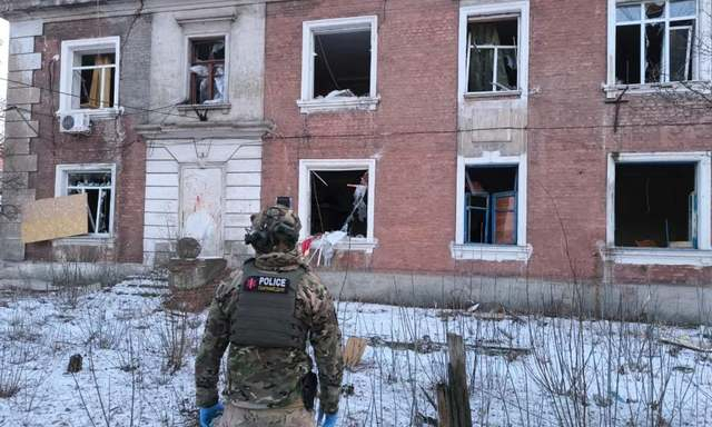 Шесть человек погибли в Константиновке в результате массированной атаки авиабомбами