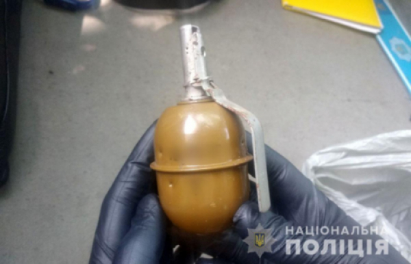 Задержан житель Авдеевки, продававший гранаты по 500 гривен (видео)