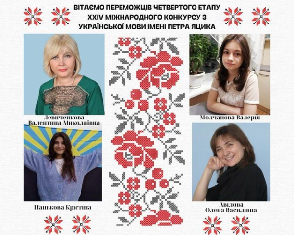 Девушки из Донецкой области стали призерами конкурса имени Петра Яцика