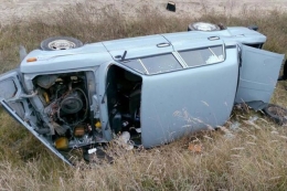 На трассе найден автомобиль с мертвым пассажиром