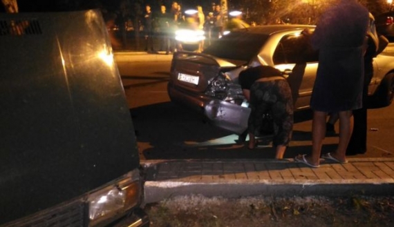 В Донецке пьяный сотрудник «полиции» устроил тройное ДТП