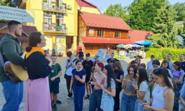«Жемчужина Донбасса» на Закарпатье приняла вторую смену детей
