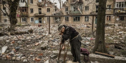 Пушилин нашел в разрушенной Авдеевке улыбающихся жителей