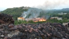 В Донецке – масштабный пожар (фото, видео)