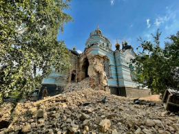 В Покровском районе россияне разрушили исторический храм