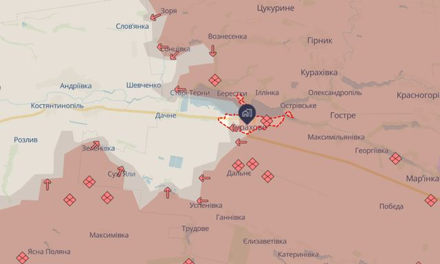 Российская армия во что бы то ни стало хочет захватить Курахово