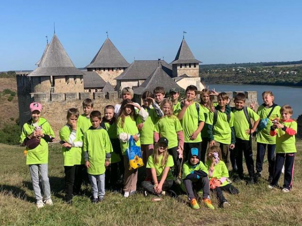 Дети из Донецкой области отдыхают на Хмельниччине