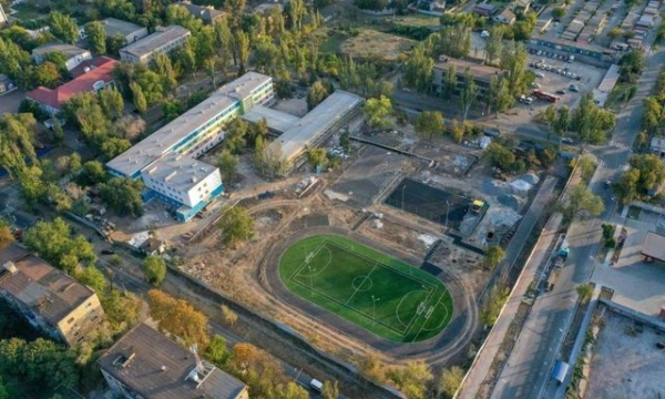 В Приморском районе Мариуполя ремонтируют опорную школу