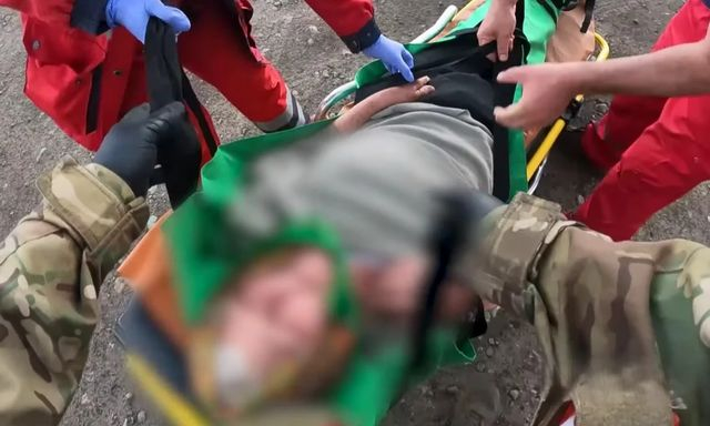 Экипаж «Белый ангел» эвакуировал пожилых граждан из Лиманской громады