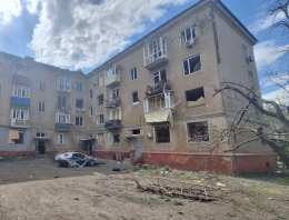 Российские войска снова атаковали Краматорск ударными беспилотниками