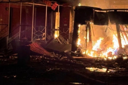 Россияне уничтожили отделение «Новой почты» - сгорели 405 посылок