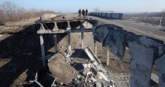 В «ДНР» заявили, что намерены восстановить мост на Дебальцево
