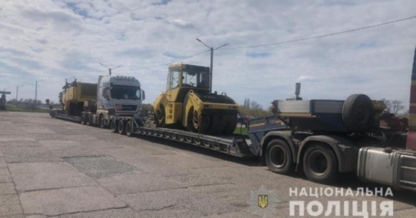 Разоблачена схема присвоения дорожной техники