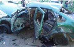 В Донецкой области подорвалось авто СБУ