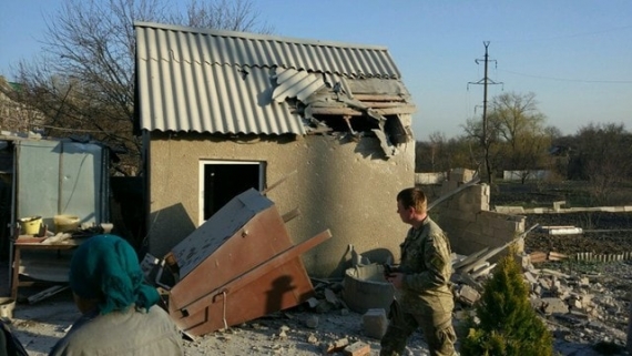Боевики «ДНР» обстреляли прифронтовую Авдеевку (фото)
