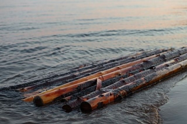 В Донецке спасли детей, плавающих на самодельном плоту в пруду возле кафе