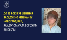 Жительница Новогродовки отправлена за решетку на 13 лет