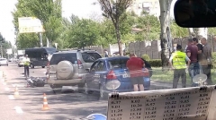 В Донецке – жуткое ДТП: погибла девушка (фото, видео 18+)