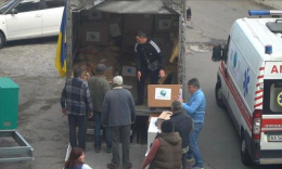 Прифронтовые больницы получили оборудования на один миллион гривен (фото)