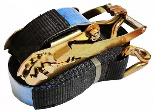 Стяжні ремені для кріплення вантажу: що це таке, види, як вибрати