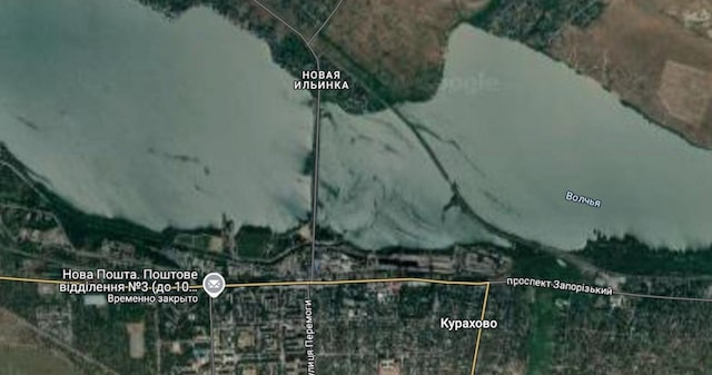 Россияне обесточили шахту и обстреливали дамбу водохранилища