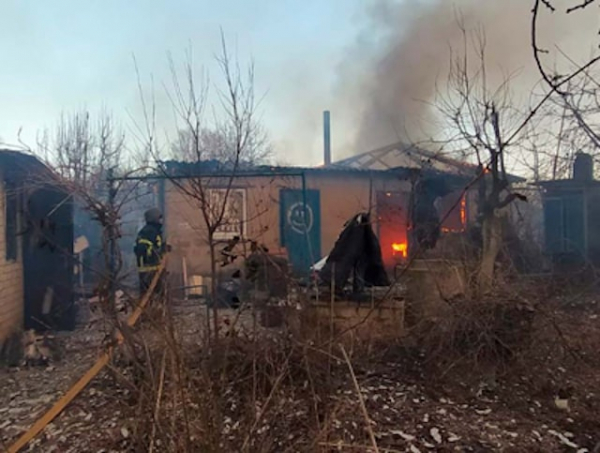 Во время пожара в селе Шандриголово пострадали три человека