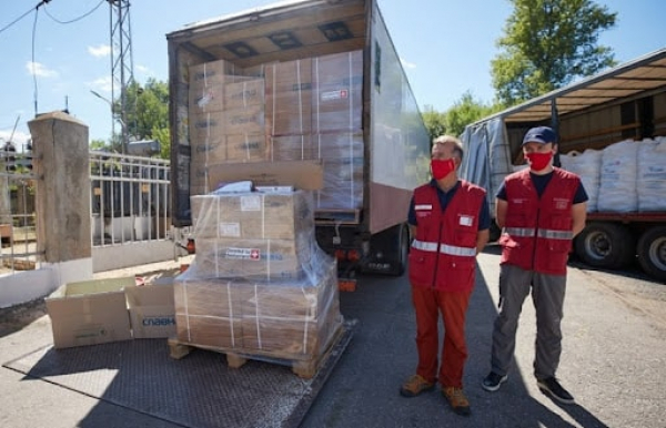 Очередную партию гуманитарной помощи передаст в регион Швейцария