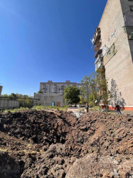 Ракетным ударом по Краматорску поражены 11 многоэтажных домов