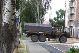 После колонн с техникой в оккупированный Мариуполь прибыли кадыровцы