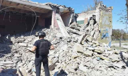 Враг атаковал Константиновку «ФАБами» и беспилотниками (фото)