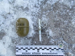 Житель Дружковки пытался решить спор с помощью гранаты