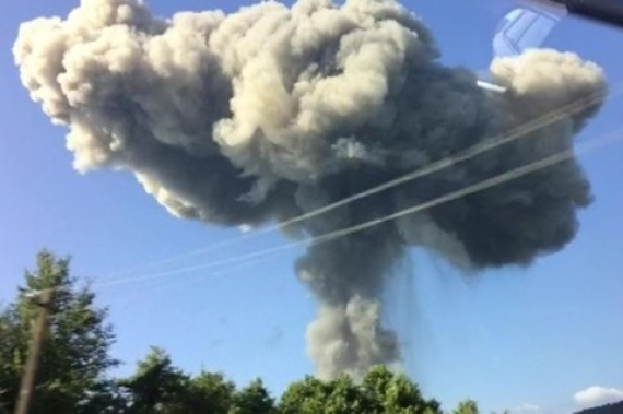 В ОРДО прогремел мощный взрыв на складе боевиков