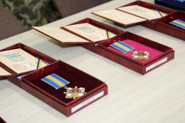 В Краматорской РВА вручили награды родным погибших героев