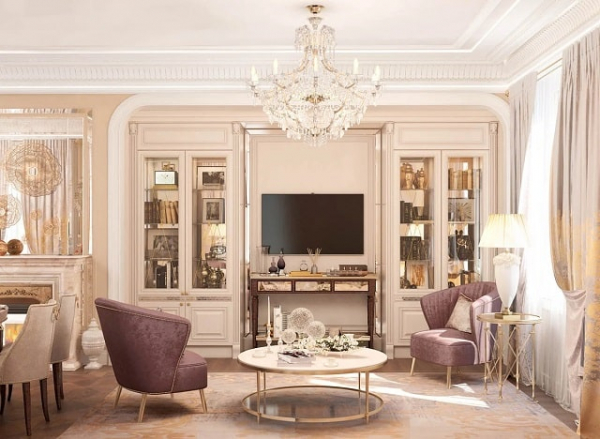 Дизайн интерьера в классическом стиле: характерные черты и особенности
