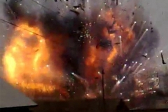 Большой взрыв на складе боеприпасов «ДНР», есть жертвы