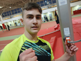 Учащийся колледжа им. С. Бубки в прыжках с шестом преодолел рекордную высоту