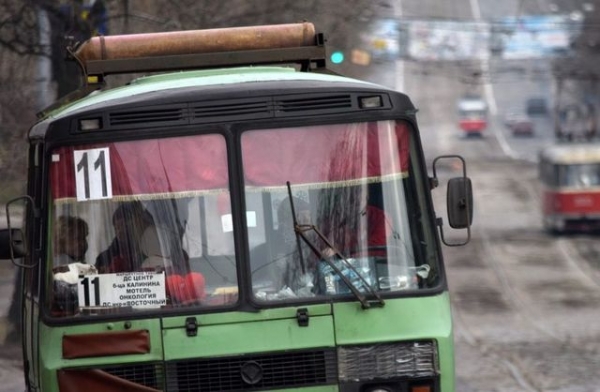 Скандал в Донецке – водители автобусов не вышли на работу