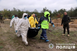 В освобожденных городах Донетчины эксгумировано 120 тел