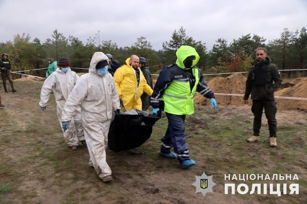 В освобожденных городах Донетчины эксгумировано 120 тел