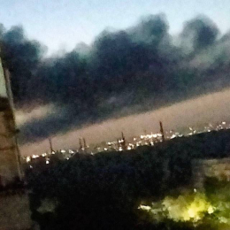 Возле «Азовстали» в Мариуполе вспыхнул пожар - причины неизвестны