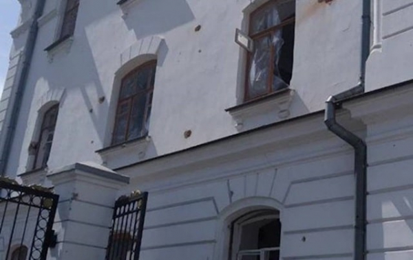 Семь человек были ранены при обстреле Святогорской Лавры