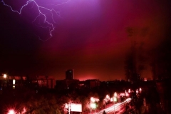 Поваленные деревья и разбитые авто: в Донецке бушевал ураган (фото, видео)