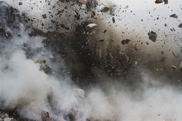 В Донецке, подорвавшись на мине, погиб мирный житель