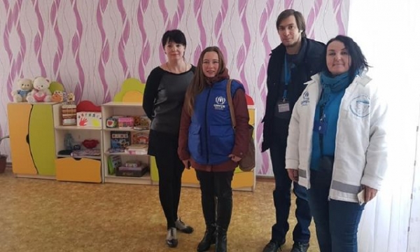 Волонтеры подарили детсаду на Донетчине новую мебель