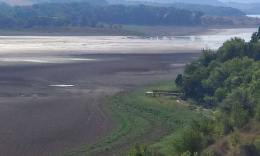 В оккупированной части Донбасса начало заметно наполняться Ханженковское водохранилище