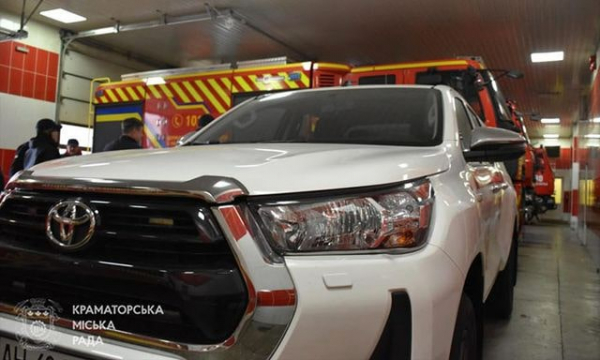 Краматорская громада приобрела автомобиль для спасателей