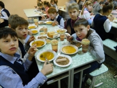 Донецких школьников перевели на гуманитарку