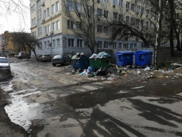 Донецк погряз в мусоре