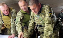 Главком ВСУ Валерий Залужный побывал на Авдеевском направлении