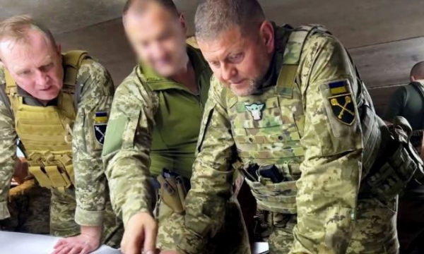 Главком ВСУ Валерий Залужный побывал на Авдеевском направлении
